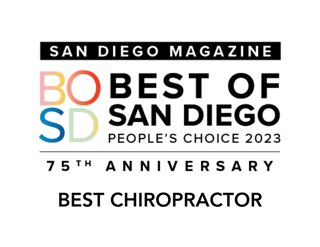 Best Chiropractor San Diego - San Diego Magazine logo